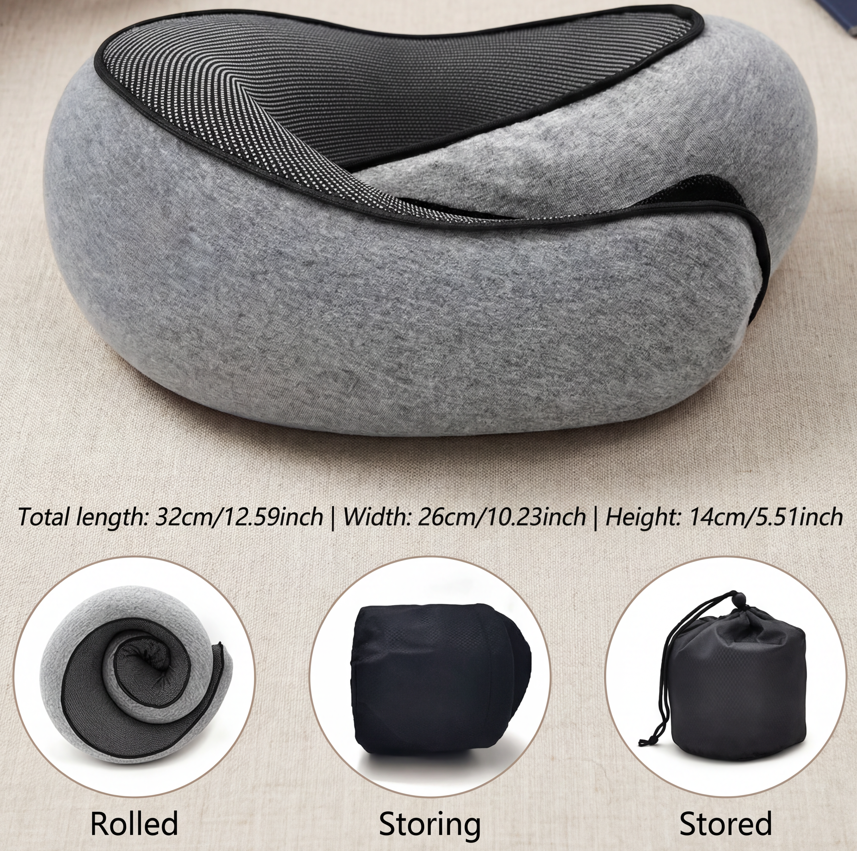 TravCo™ Travel Neck Pillow